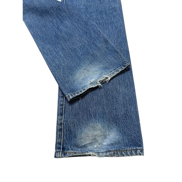 Vintage 2000’s LEVIS 501 Button-Fly Jeans - Medium Wash Faded - 32X34 - Picture 6 of 10